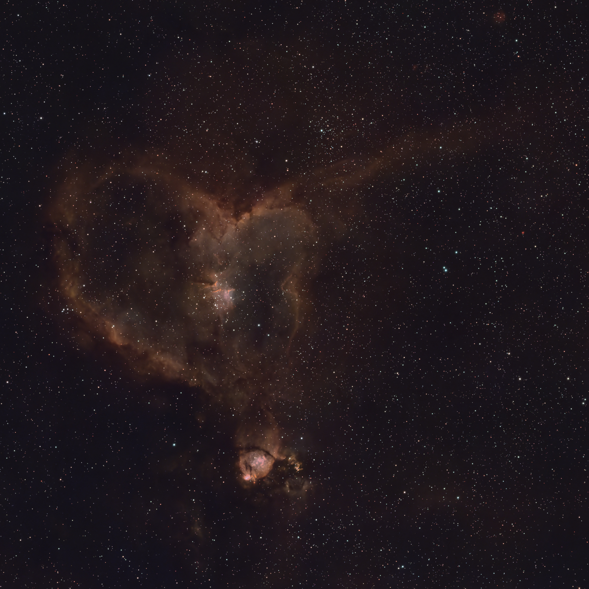 IC 1805 + IC 1848 · Heart and Soul survey selection