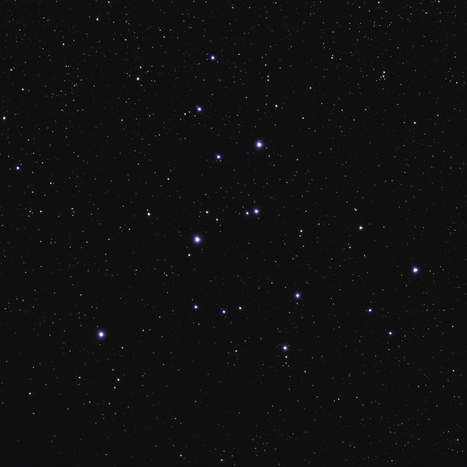 M39 · Pyramid Cluster survey selection