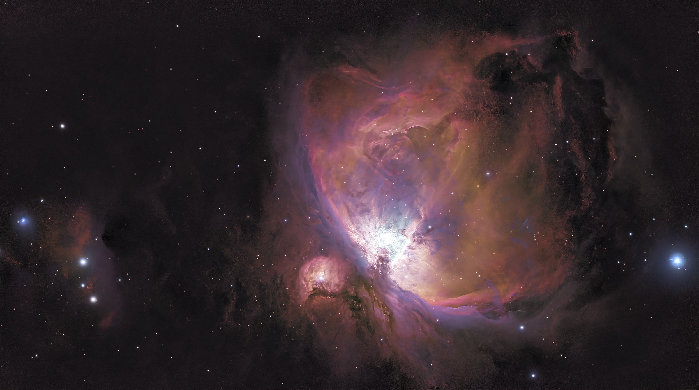 M42 + M43 · Orion Nebula survey selection