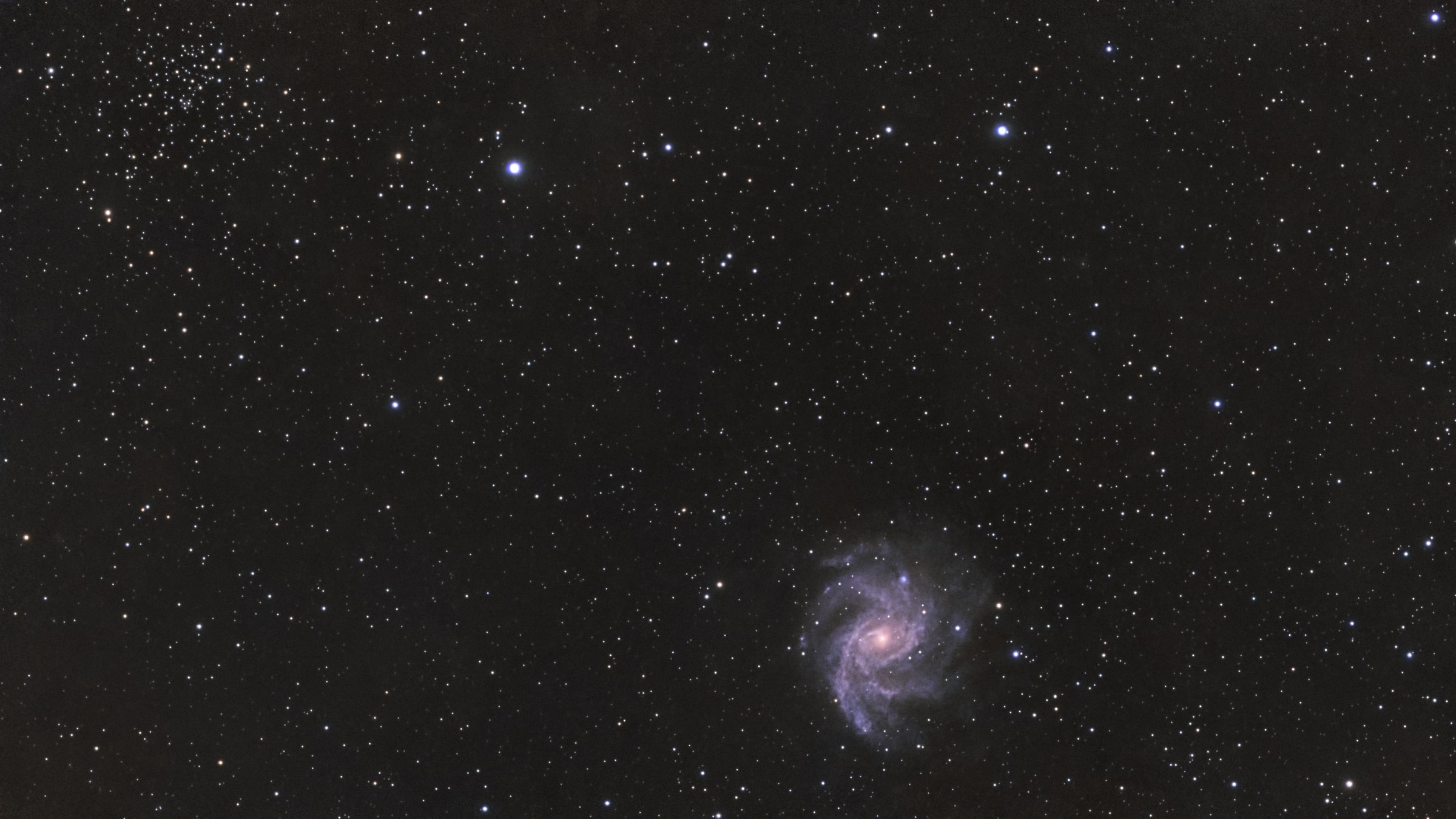 Fireworks Galaxy + NGC 6939 survey selection
