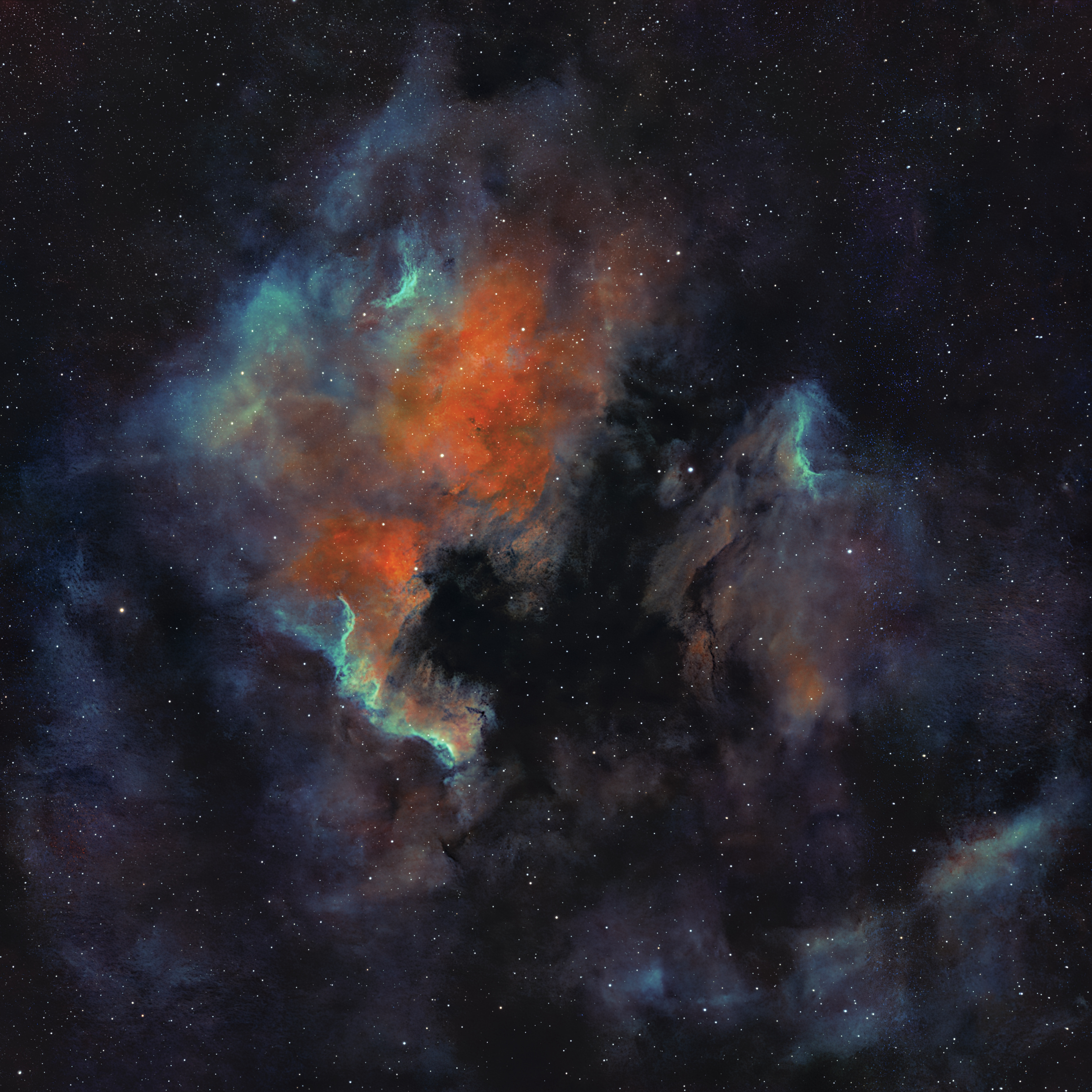 North America Nebula, Pelican Nebula, Clamshell Nebula preview