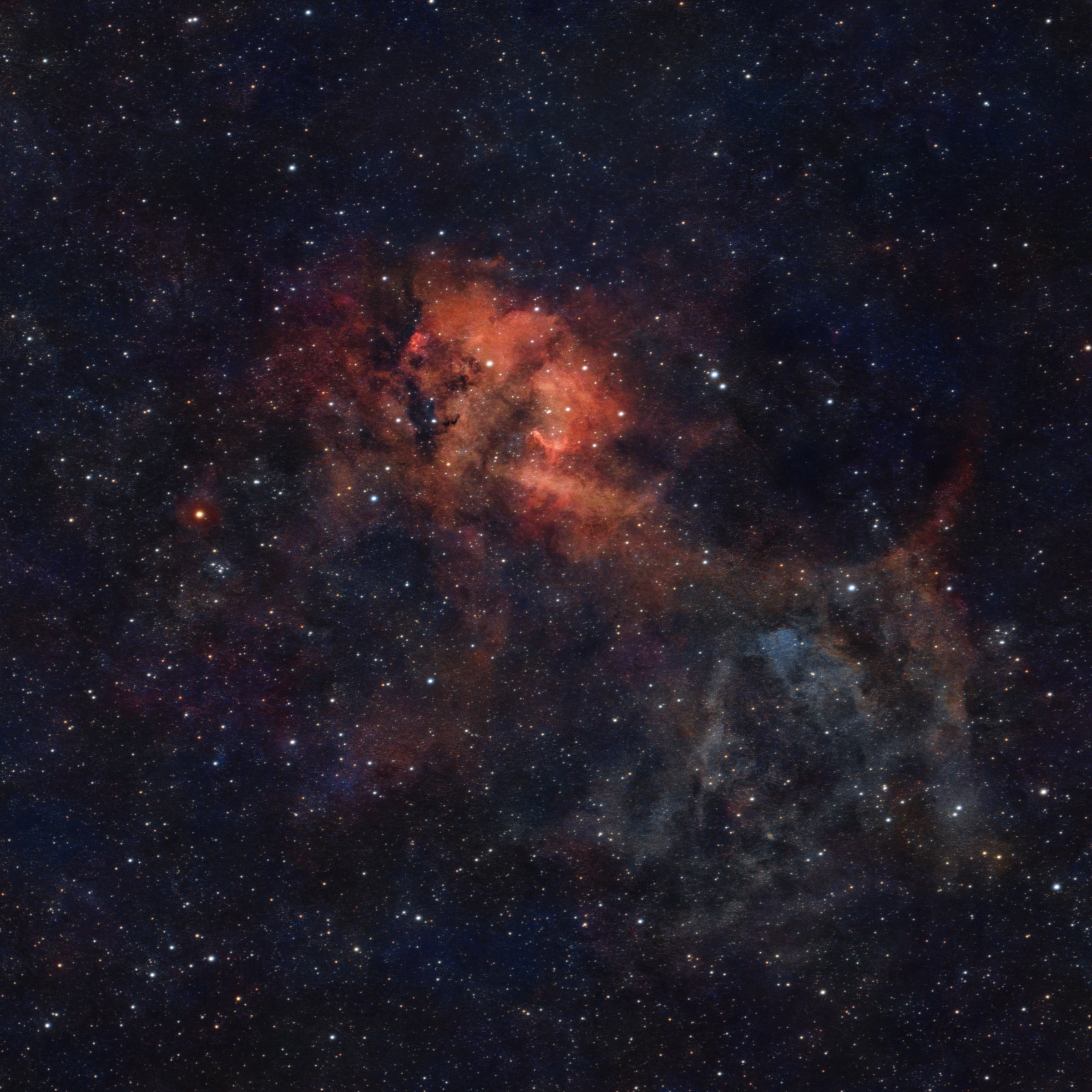 Sh2-132 · Lion Nebula survey selection