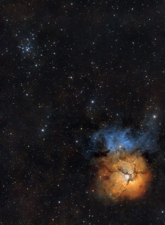 Trifid Nebula, Webbs Cross preview
