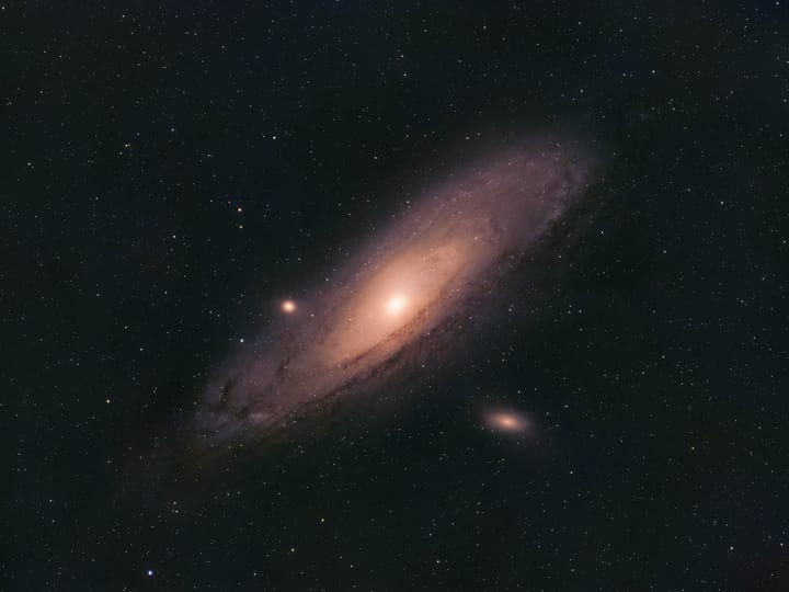 Andromeda Galaxy progression preview