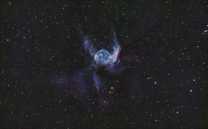 Thor's Helmet Nebula preview