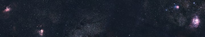 Nest Nebula, Eagle nebula, Swan nebula, Sagittarius Star Cloud, Webbs Cross, Trifid Nebula, Lagoon Nebula preview