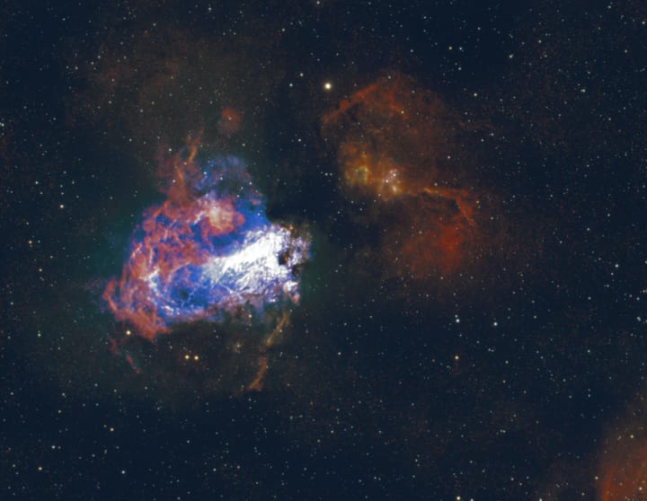 Swan Nebula detail crop preview