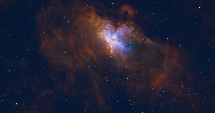 Eagle Nebula detail crop preview