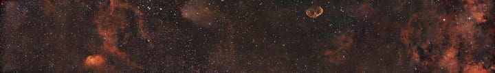 Tulip Nebula, Crescent Nebula, Sadr Region preview